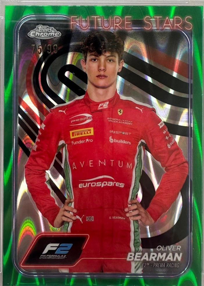 Oliver Bearman [Green RayWave Refractor] #21
