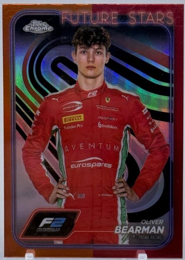 Oliver Bearman [Orange Red Refractor] #21
