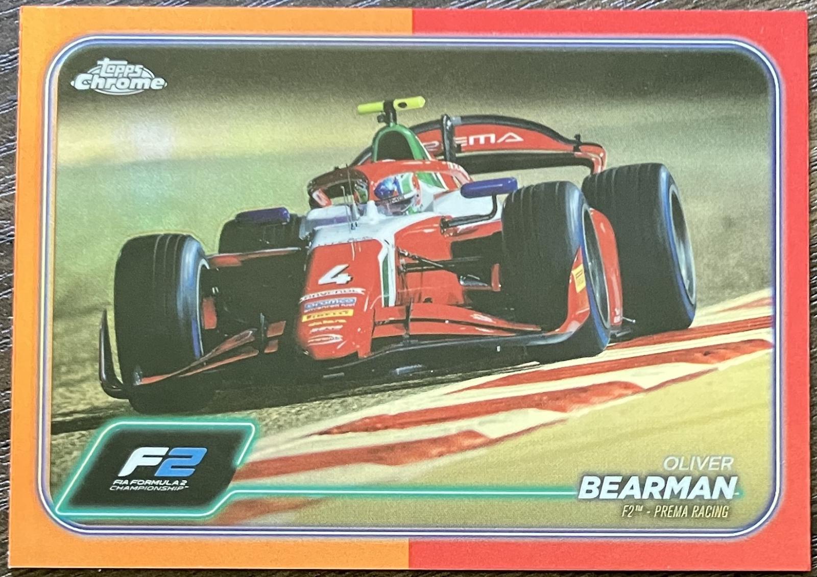 Oliver Bearman [Orange Red Refractor] #93
