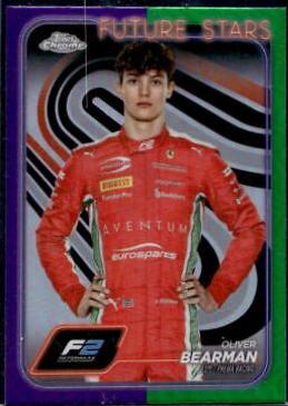 Oliver Bearman [Purple Green Refractor] #21