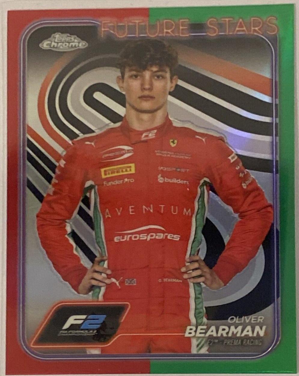 Oliver Bearman [Red Green Refractor] #21