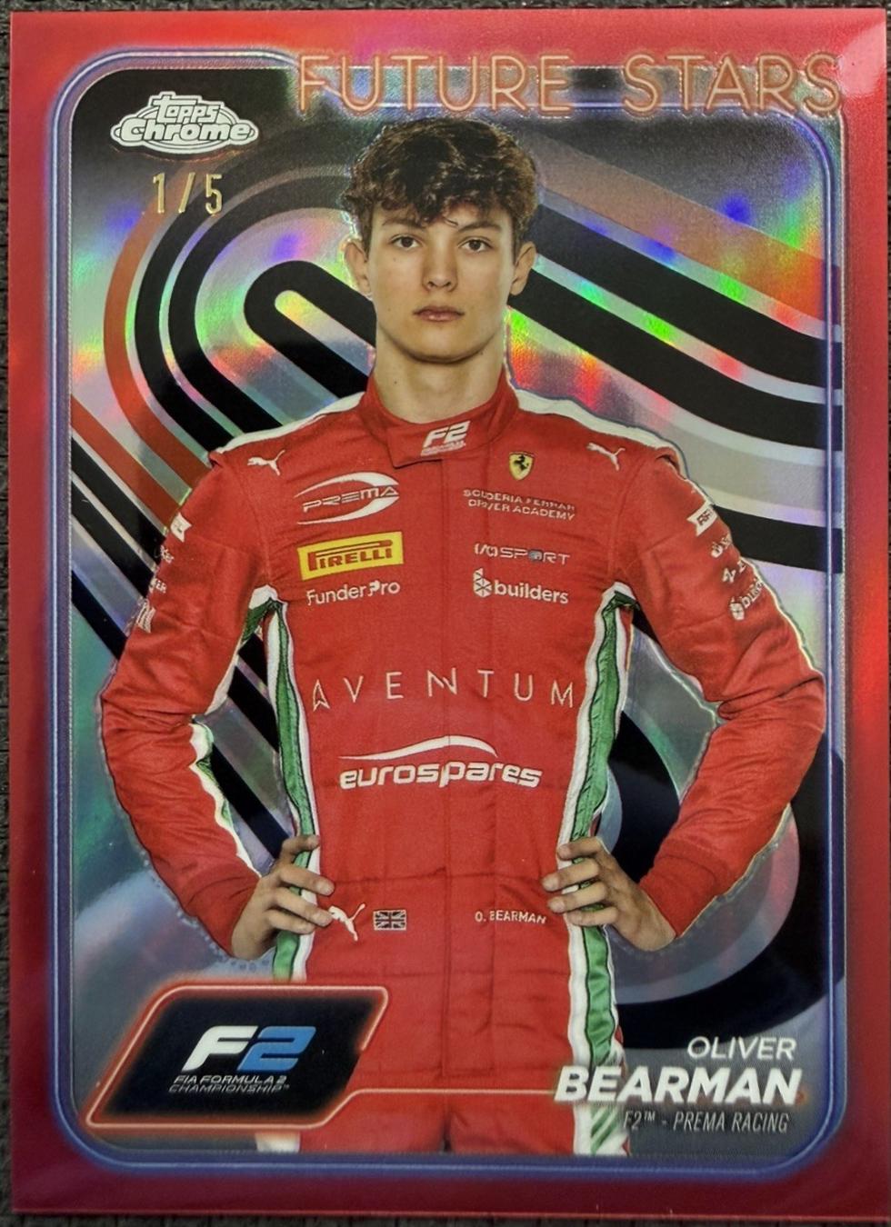 Oliver Bearman [Red Sapphire] #21