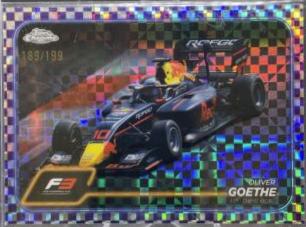 Oliver Goethe [Checker Flag Purple Refractor] #124