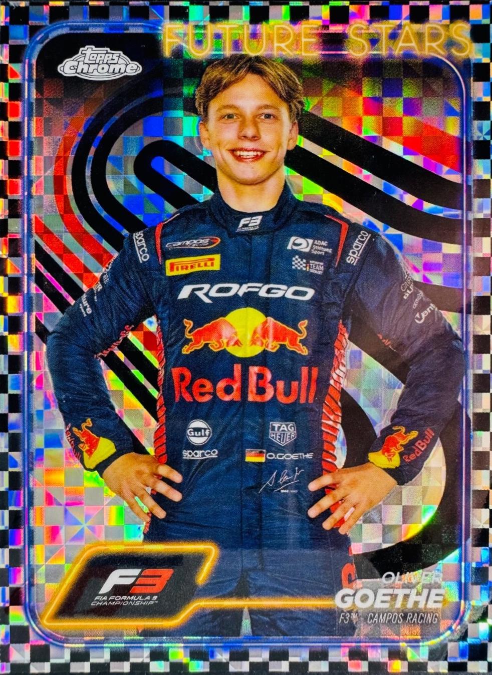 Oliver Goethe [Checker Flag Refractor] #52