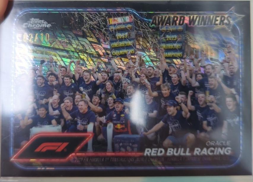 Oracle Red Bull Racing [Black Refractor] #184