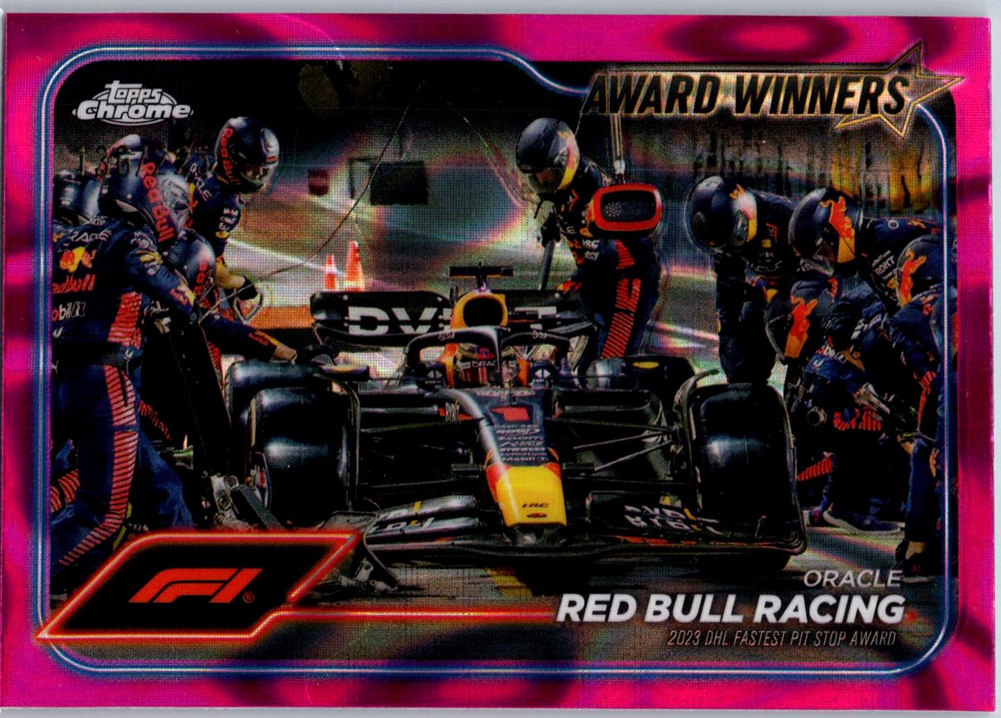 Oracle Red Bull Racing [Fuchsia Lava Refractor] #181