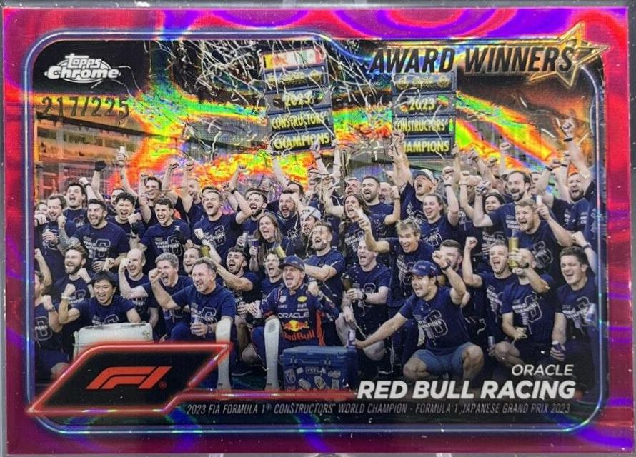 Oracle Red Bull Racing [Fuchsia Lava Refractor] #184