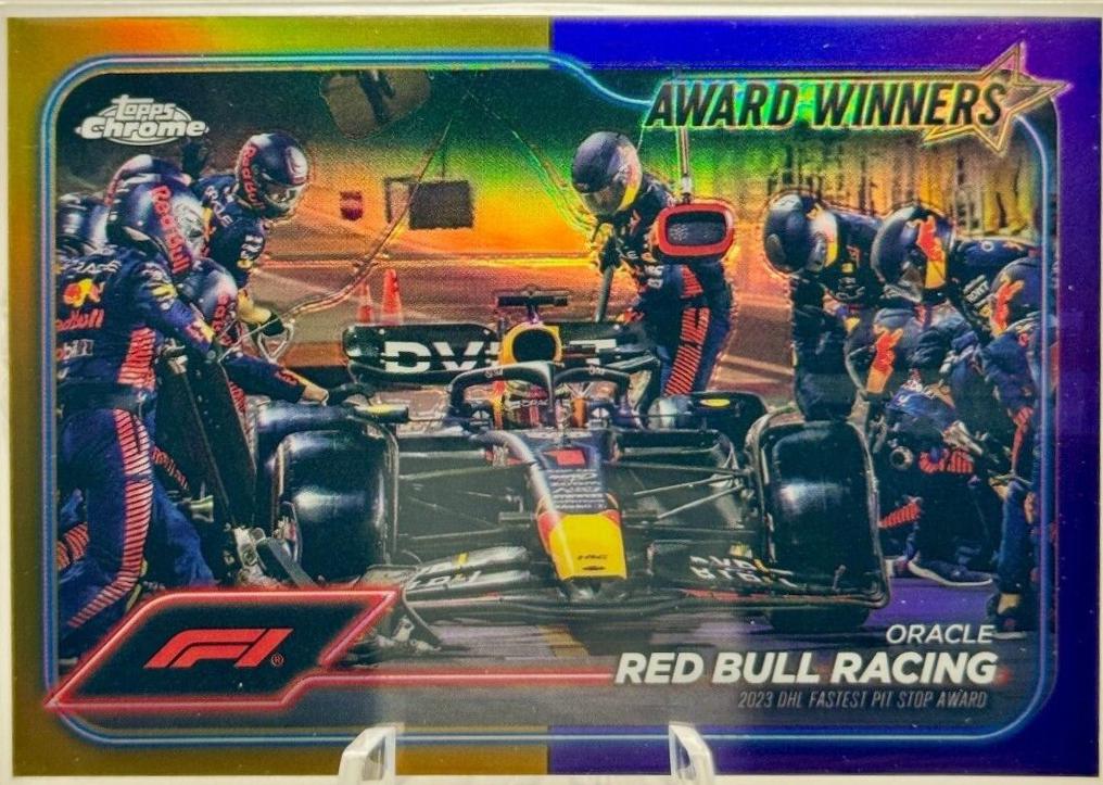 Oracle Red Bull Racing [Gold Purple Refractor] #181