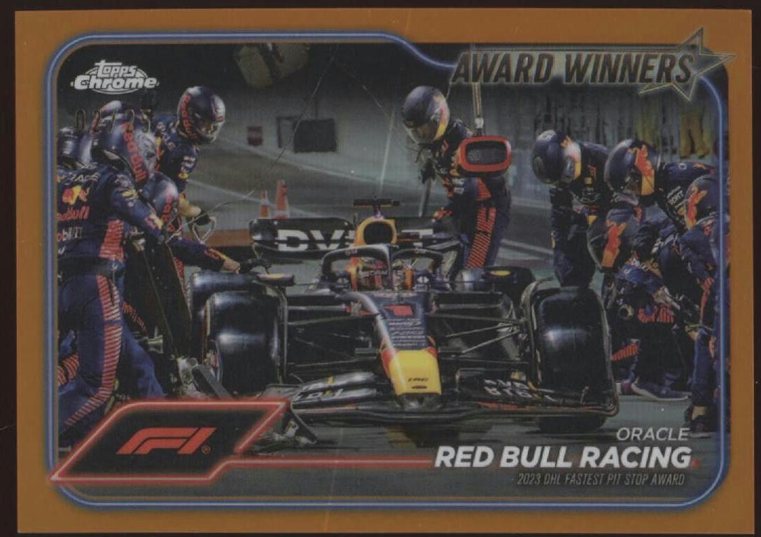 Oracle Red Bull Racing [Orange Red Refractor] #181