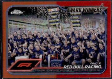 Oracle Red Bull Racing [Orange Red Refractor] #184