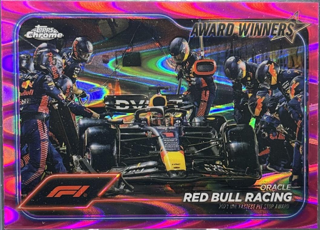 Oracle Red Bull Racing [Pink RayWave Refractor] #181