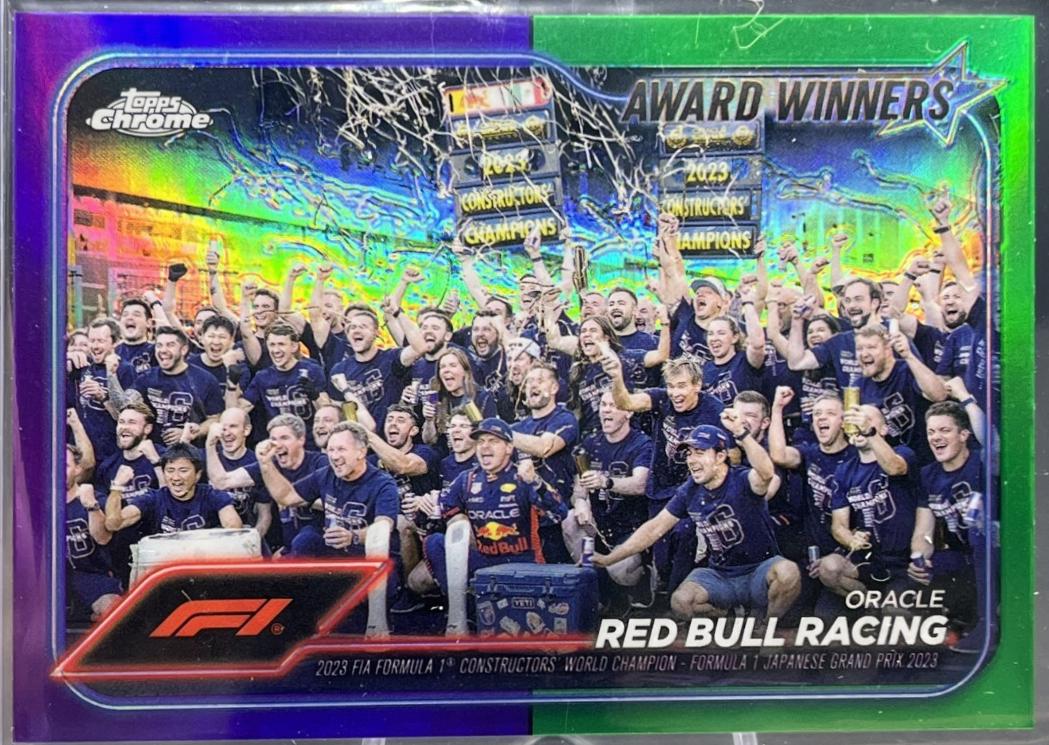Oracle Red Bull Racing [Purple Green Refractor] #184