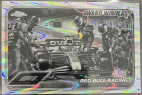 Oracle Red Bull Racing [Red RayWave Refractor] #181