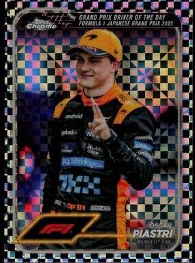 Oscar Piastri [Checker Flag Refractor] #174