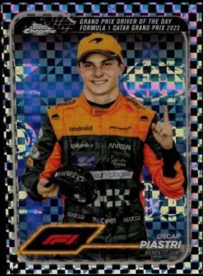 Oscar Piastri [Checker Flag Refractor] #175