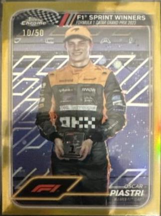 Oscar Piastri [Gold Refractor] #151