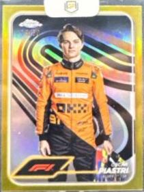 Oscar Piastri [Gold Refractor] #8