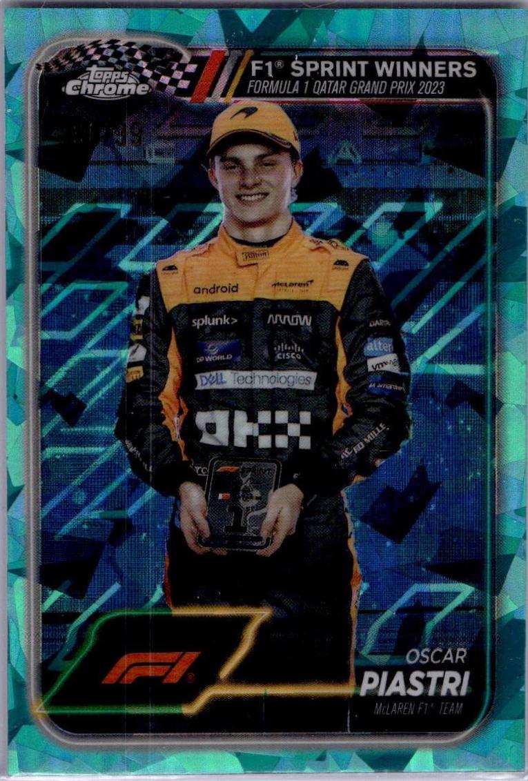 Oscar Piastri [Green RayWave Refractor] #151