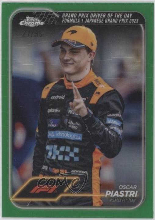 Oscar Piastri [Green Refractor] #174