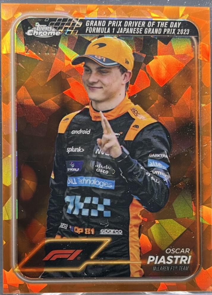 Oscar Piastri [Orange Sapphire] #174