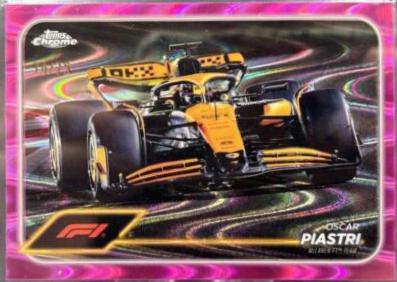 Oscar Piastri [Pink Refractor] #80