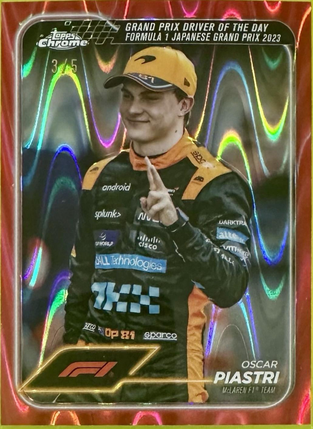 Oscar Piastri [Red RayWave Refractor] #174
