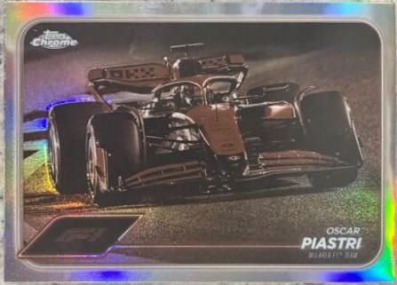 Oscar Piastri [Sepia Refractor] #80