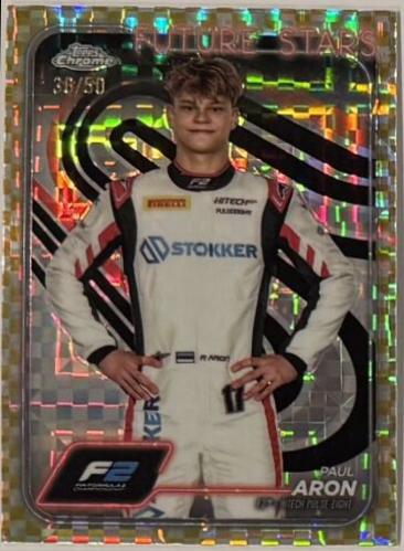 Paul Aron [Checker Flag Gold Refractor] #31