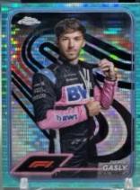 Pierre Gasly [Aqua Sonar Refractor] #10