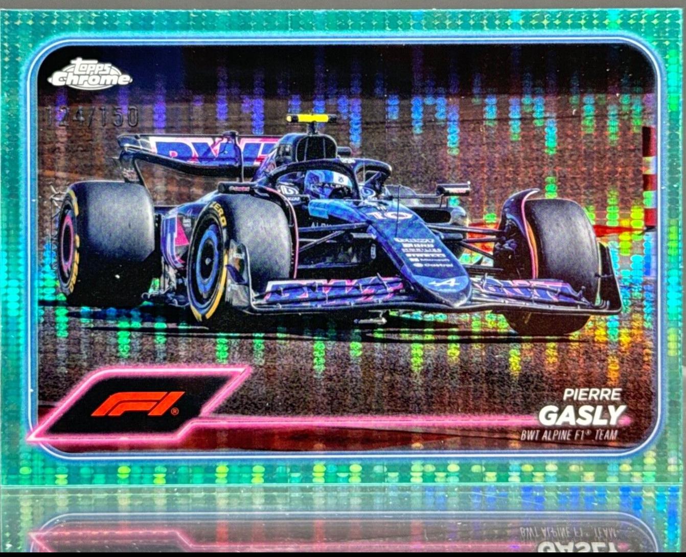 Pierre Gasly [Aqua Sonar Refractor] #82