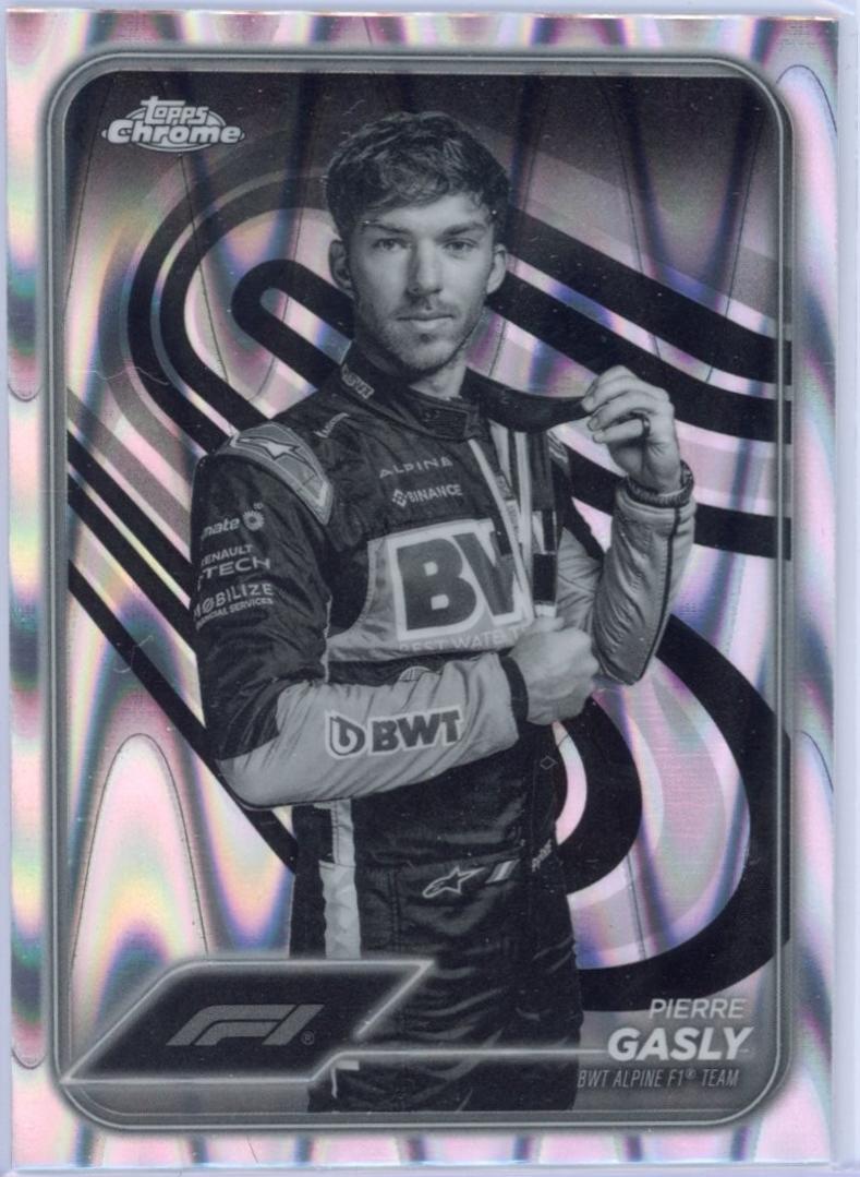 Pierre Gasly [Black RayWave Refractor] #10