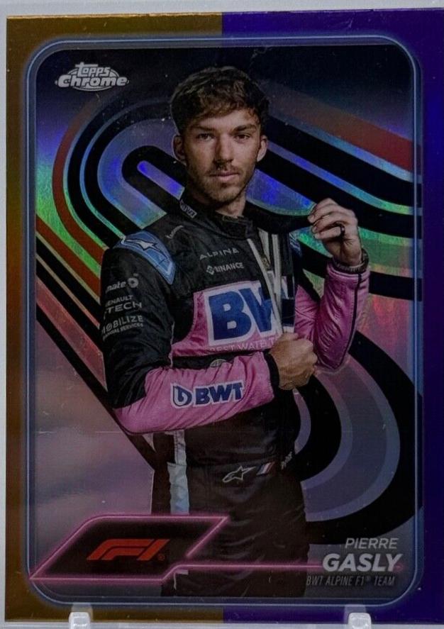 Pierre Gasly [Gold Purple Refractor] #10