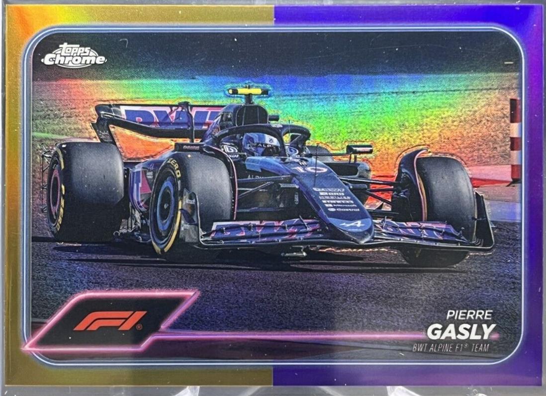 Pierre Gasly [Gold Purple Refractor] #82
