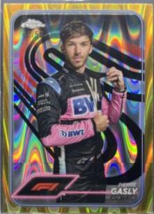 Pierre Gasly [Gold RayWave Refractor] #10
