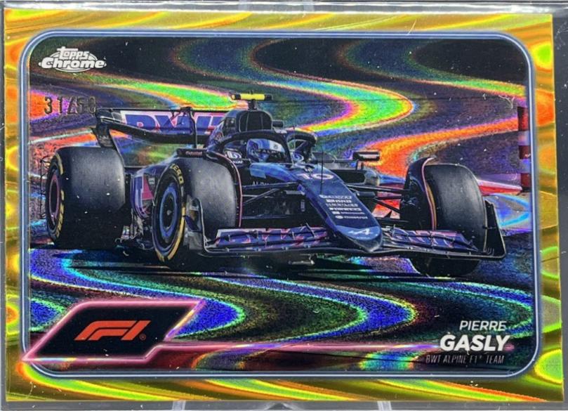 Pierre Gasly [Gold RayWave Refractor] #82