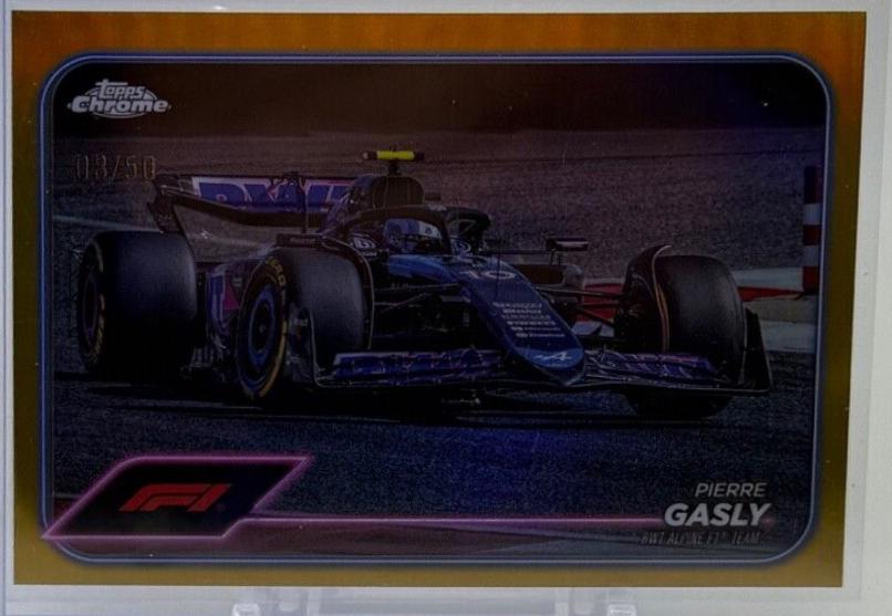 Pierre Gasly [Gold Refractor] #82