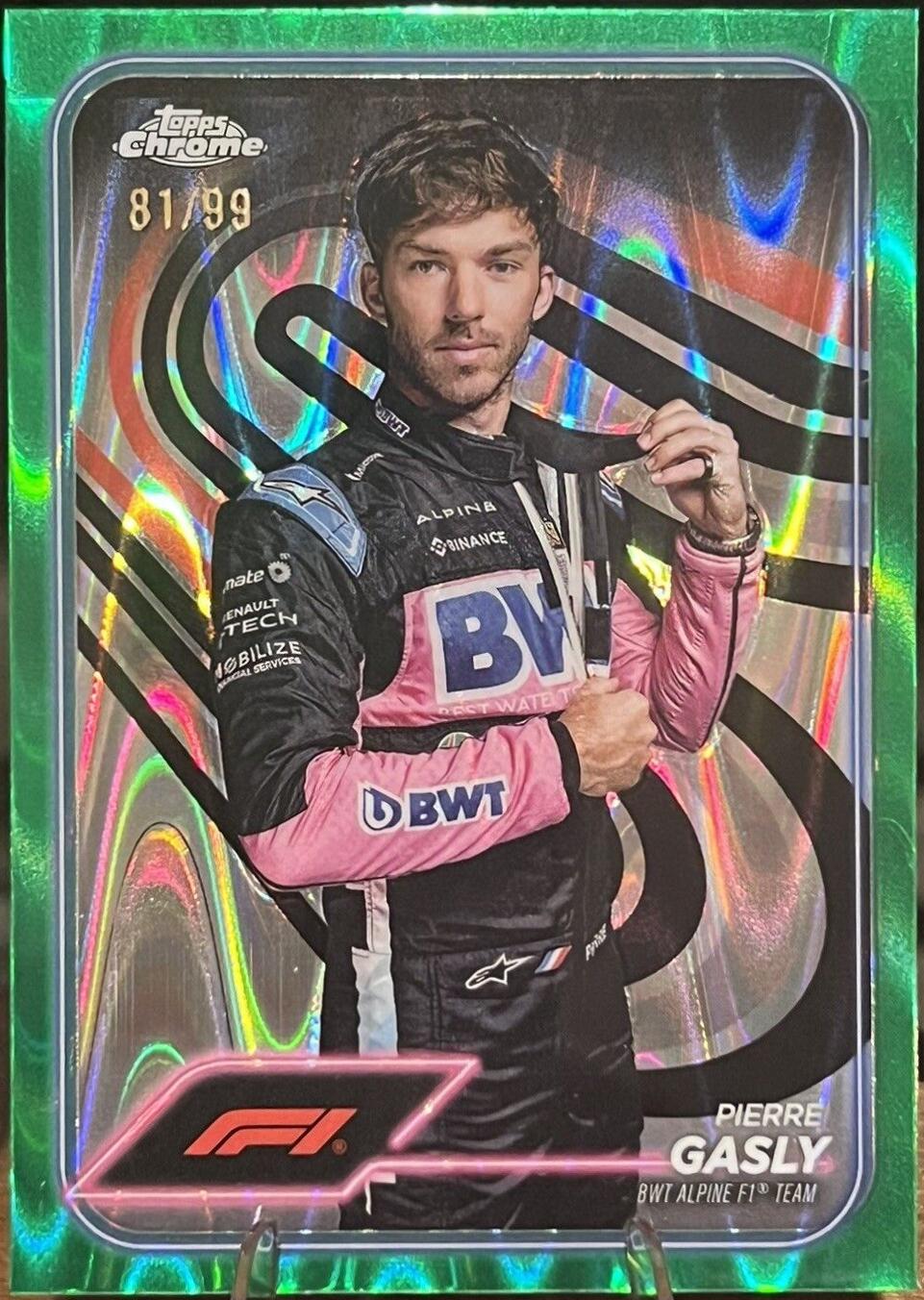 Pierre Gasly [Green RayWave Refractor] #10