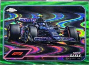 Pierre Gasly [Green RayWave Refractor] #82