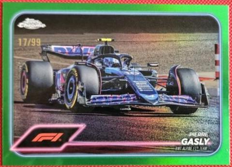 Pierre Gasly [Green Refractor] #82