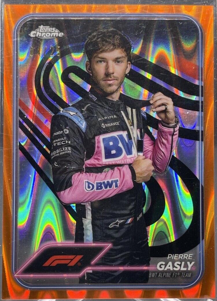 Pierre Gasly [Orange RayWave Refractor] #10
