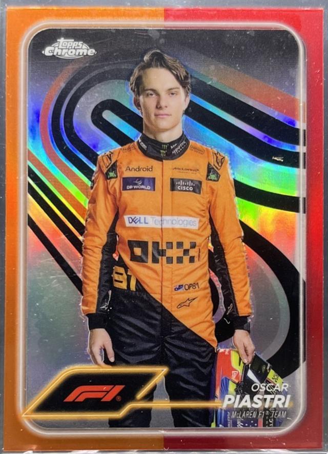 Pierre Gasly [Orange Red Refractor] #10