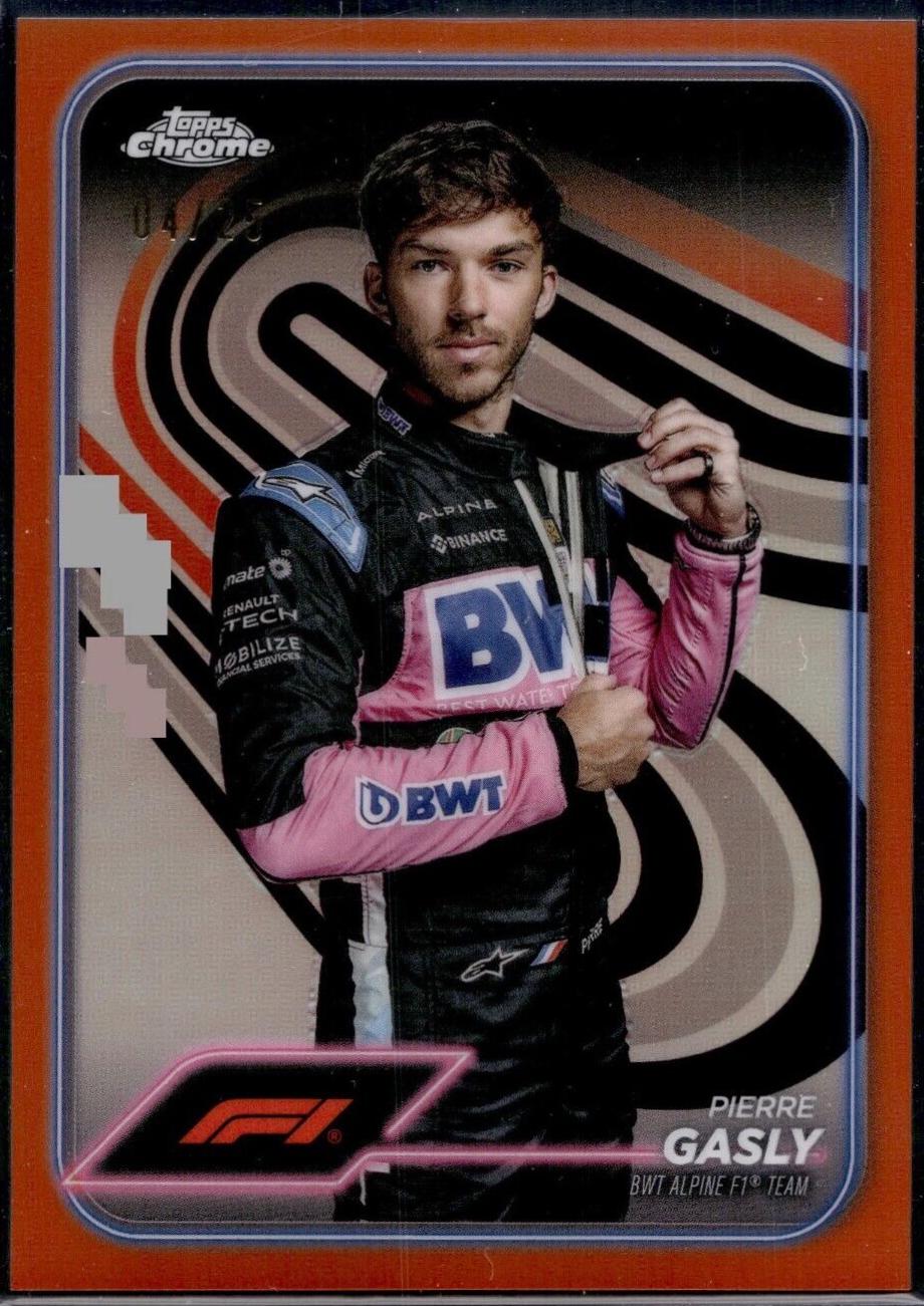 Pierre Gasly [Orange Refractor] #10