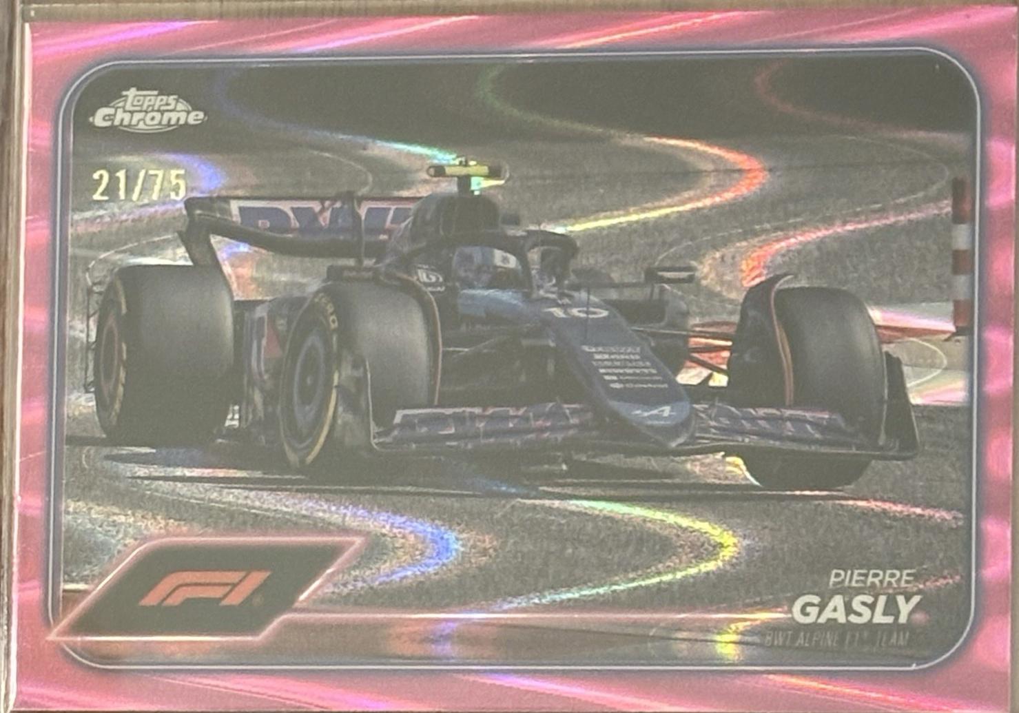 Pierre Gasly [Pink RayWave Refractor] #82