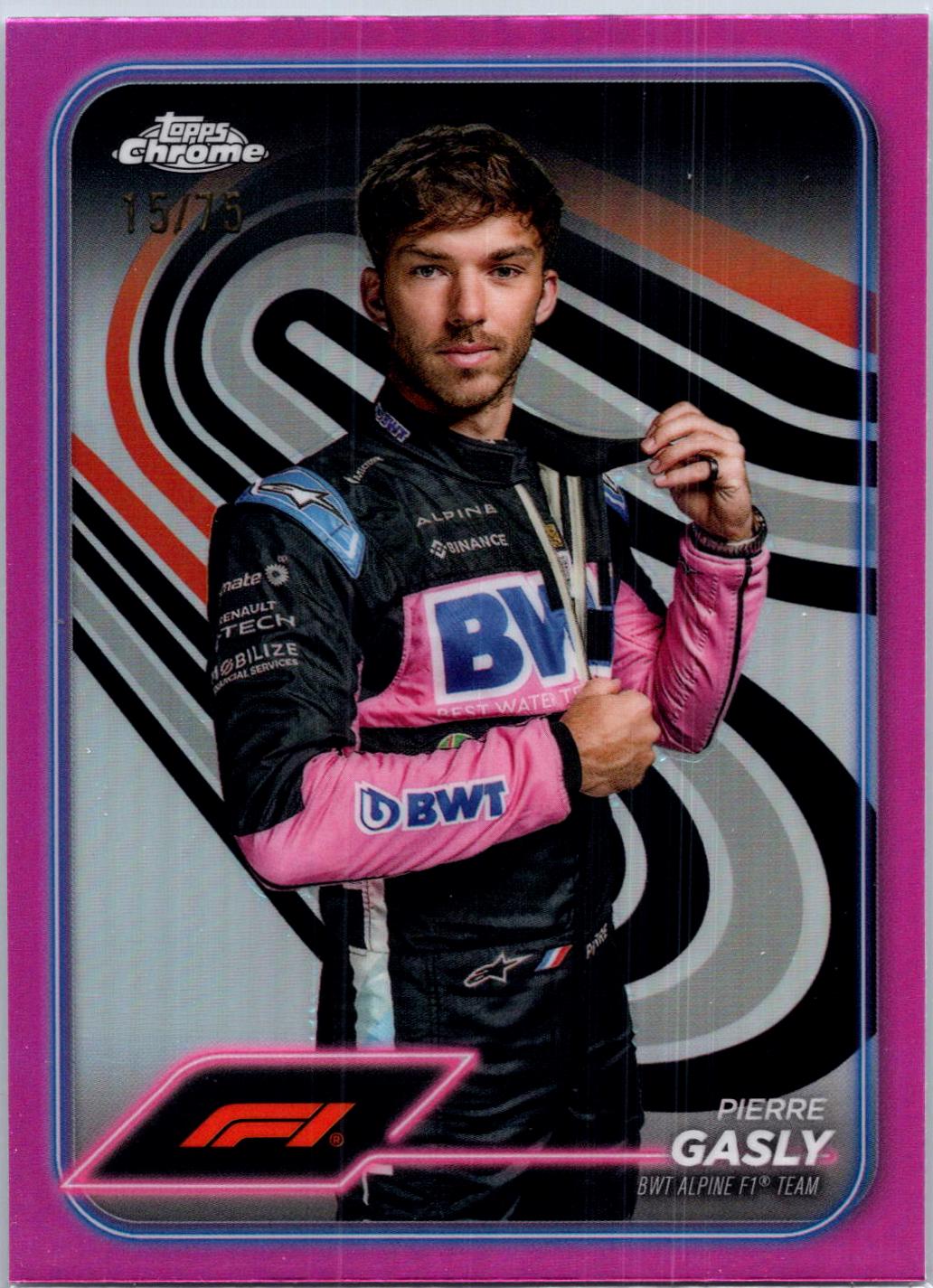 Pierre Gasly [Pink Refractor] #10