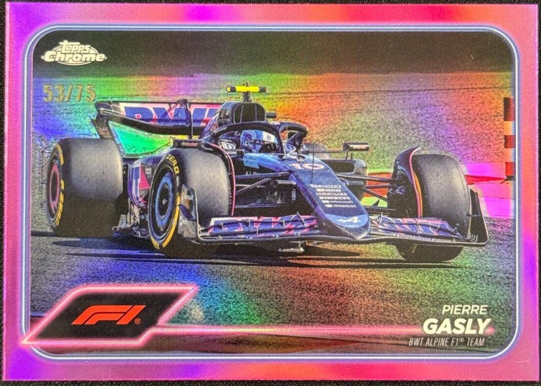 Pierre Gasly [Pink Refractor] #82