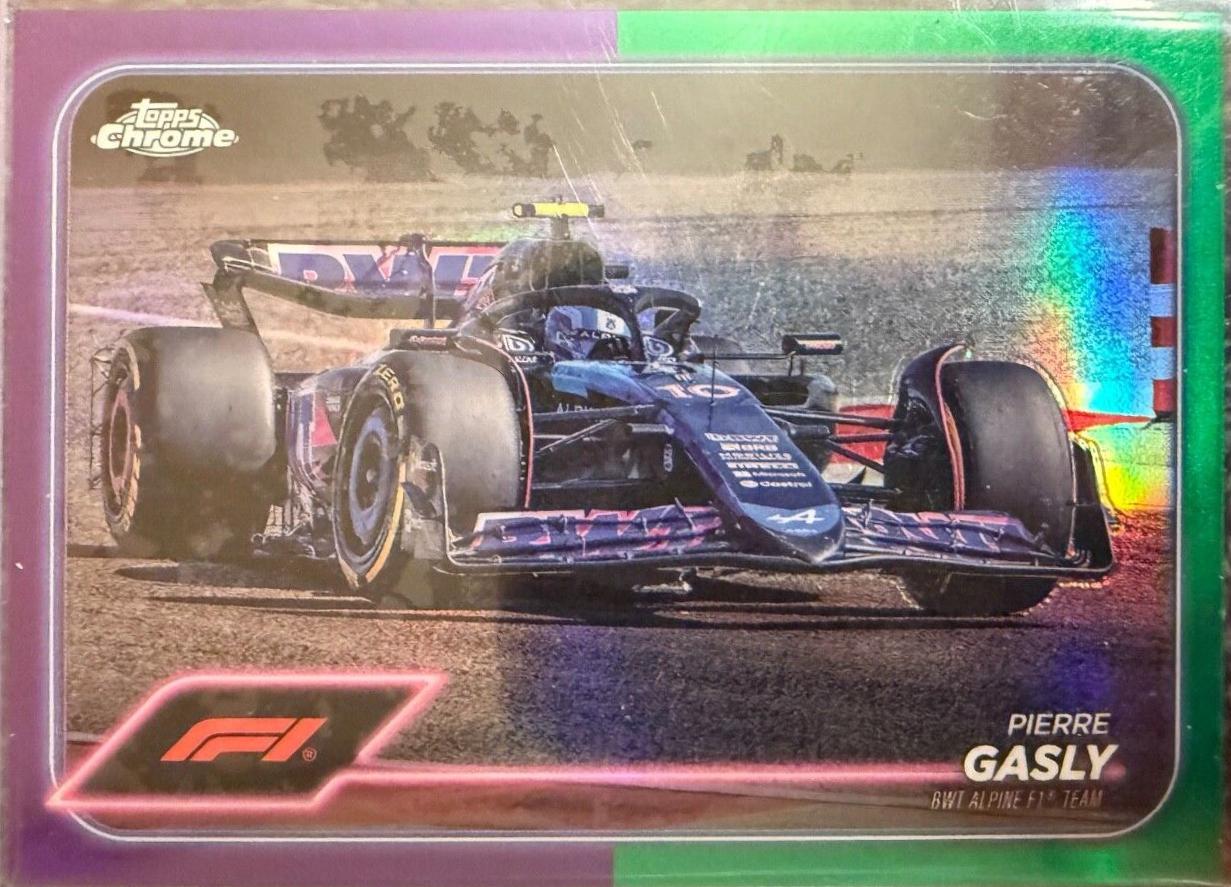 Pierre Gasly [Purple Green Refractor] #82