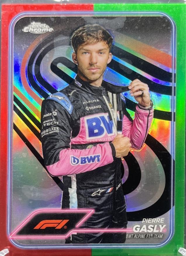 Pierre Gasly [Red Green Refractor] #10