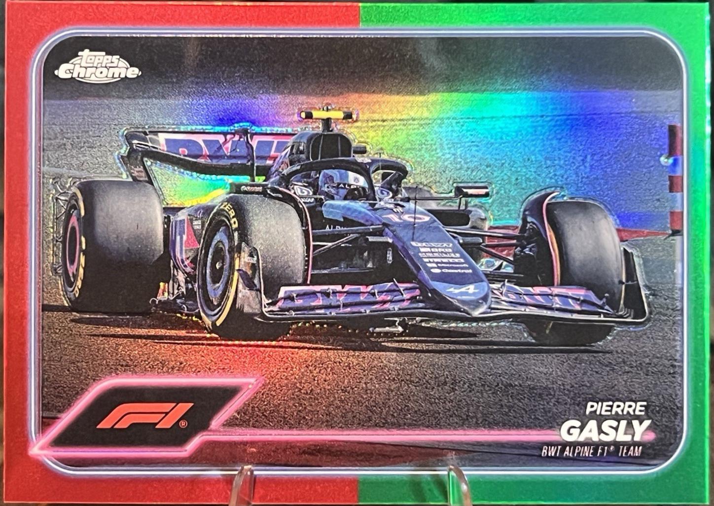 Pierre Gasly [Red Green Refractor] #82
