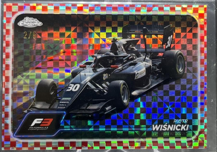 Piotr Wiśnicki [Checker Flag Red Refractor] #144