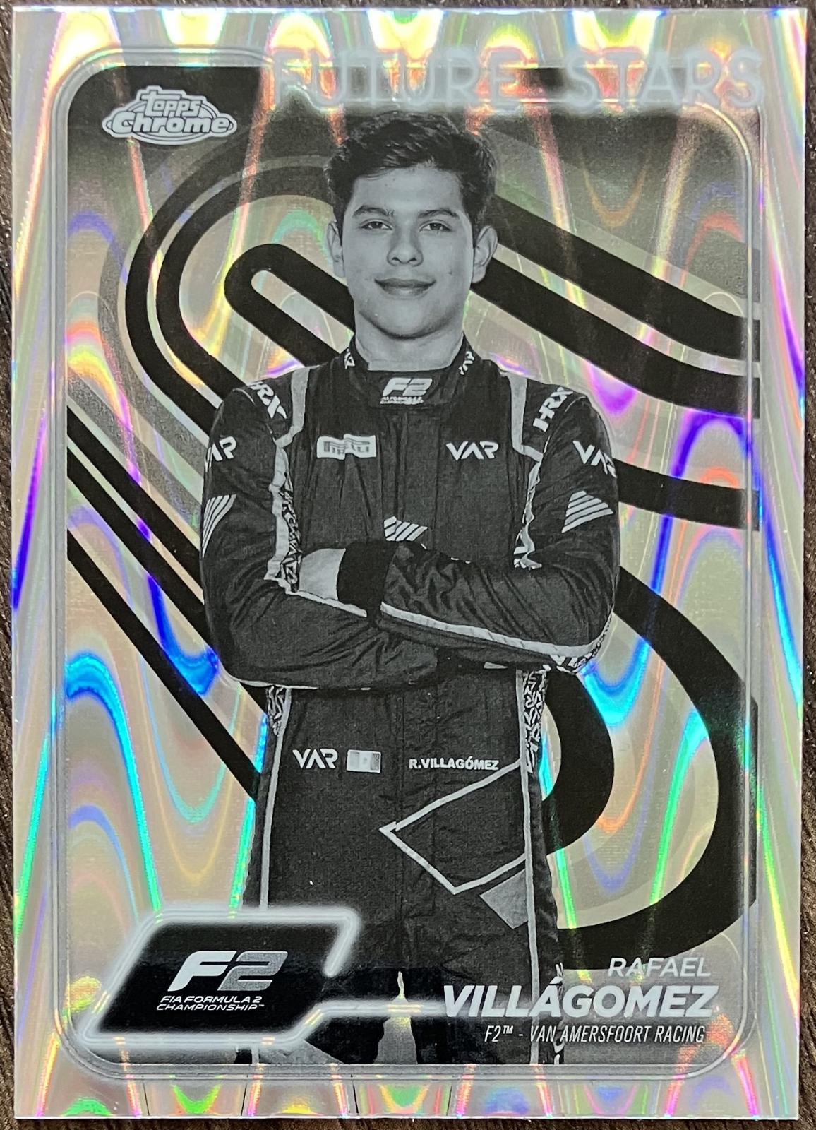 Rafael Villagomez [Black White RayWave Refractor] #40